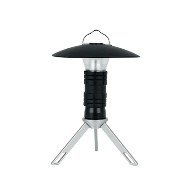Uppladdningsbar Mini LED Campinglampa Vandring Fiske Jakt inklusive Stativ