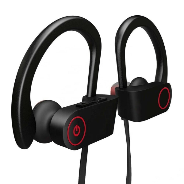 Vattentäta Bluetooth 5.0 Stereo Sports trådlösa hörlurar, in-ear hörlurar