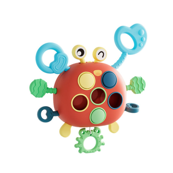 Baby Sensory Toys Roliga Montessori Toddler Silikon Leksaker för Baby Educational