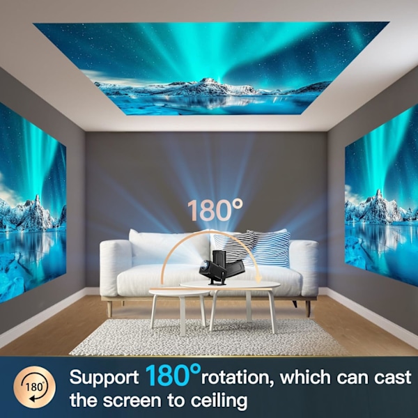 180° justerbar vinkelprojektor