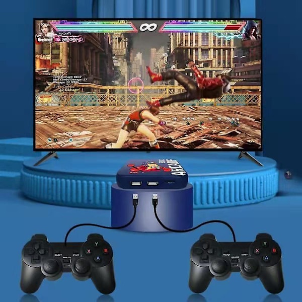 Plug And Play Hd Retro Videospillkonsoll Emulator Konsoll Arcade Box Rabatt