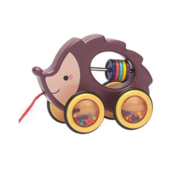 Baby sarjakuva eläinauton vetoköysi leluperävaunu helistin, opettavainen lahja