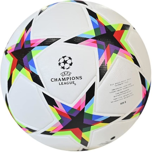 UEFA Champions League fotbollsmatch Födelsedagspresent Standard storlek 5 fotboll
