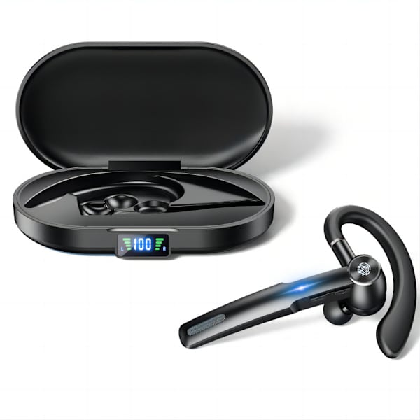 Nyt Bluetooth-headset G3 digitalt display farvevalg privat model trådløs business in-ear