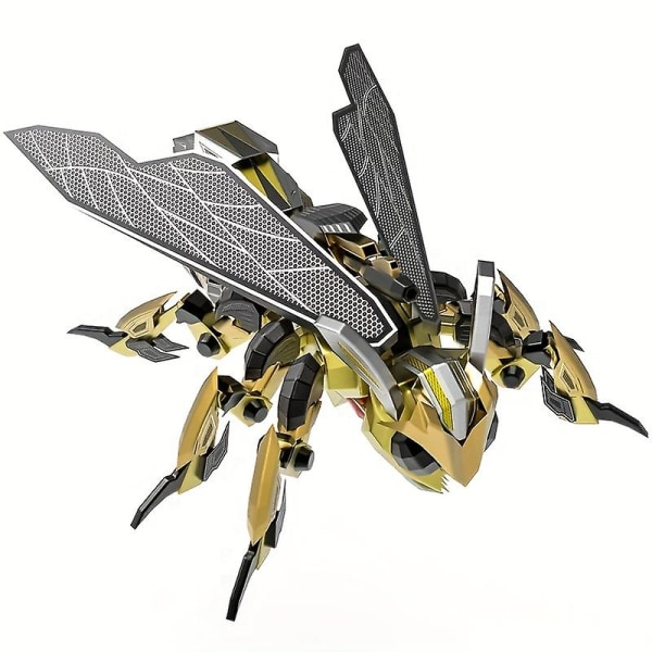 Bumblebee Bee Smart modell Vuxen Hög svårighetsgrad Handmonterad dekompressionsleksak Metallpussel
