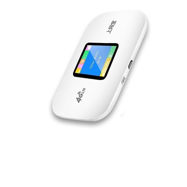 4g SIM-kortin Wi-Fi-reititin / langaton modeemi, mobiili Wifi-lukitus taskureititin Version 3