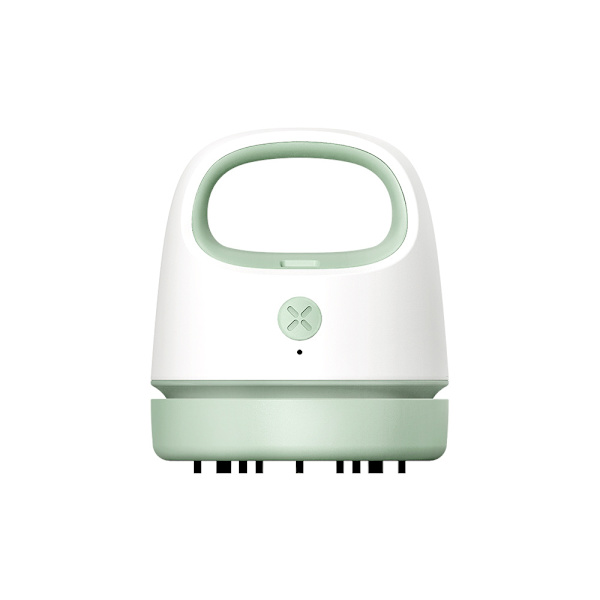 Handhållen Dammsugare Bärbar Dammsugare Desktop Dammsugare Bärbar Tangentbord Sopmaskin Bärbar Bordsrengörare USB Laddningsrengörare för hemmakontor green