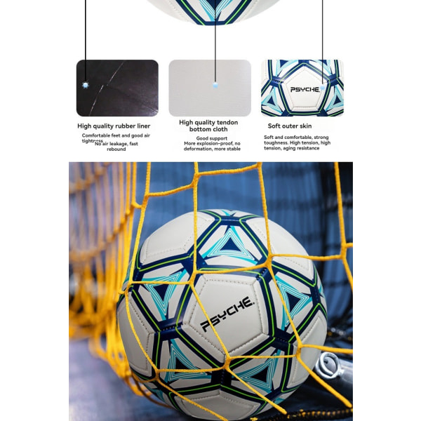 Professionell storlek 5 Fotboll Fotboll Utomhus inomhus matchboll Fotboll F5026