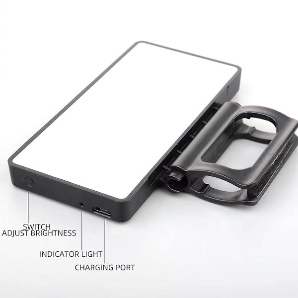 Valokuvaus Mini Fill Light Kannettava Vlog Tablet Live Streaming Led Selfie Video Uusi