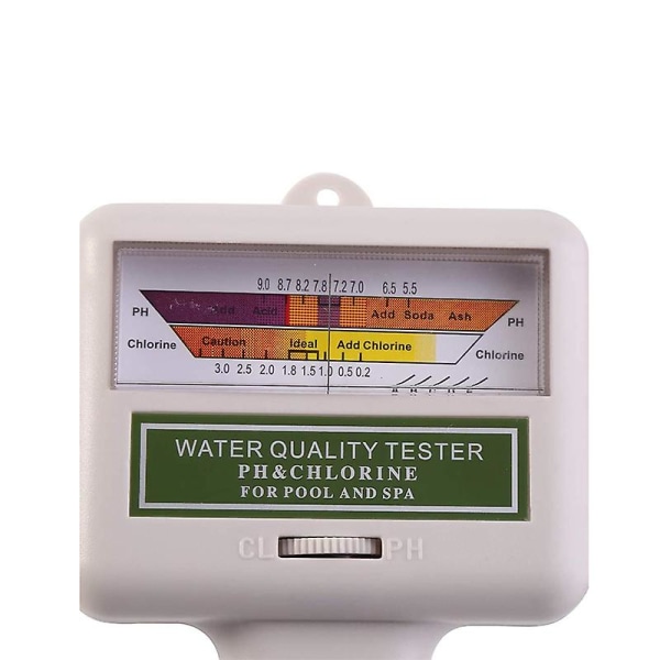 Vattenkvalitetsmätare - Ph- och klormätare för testning av pool, spa, akvarium och dricksvatten