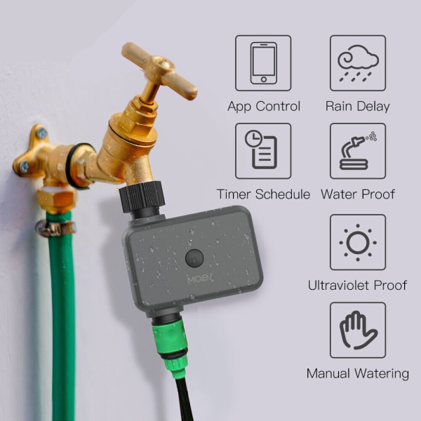 Bluetooth Smart Sprinkler Timer Vanding til Have Drivhusvanding