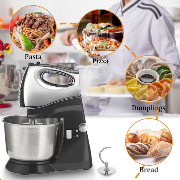 K45DH Taikinakoukun Vaihto Kitchen Aid 4.5-5 Quart Kallistuvaan Pöytämikseriin