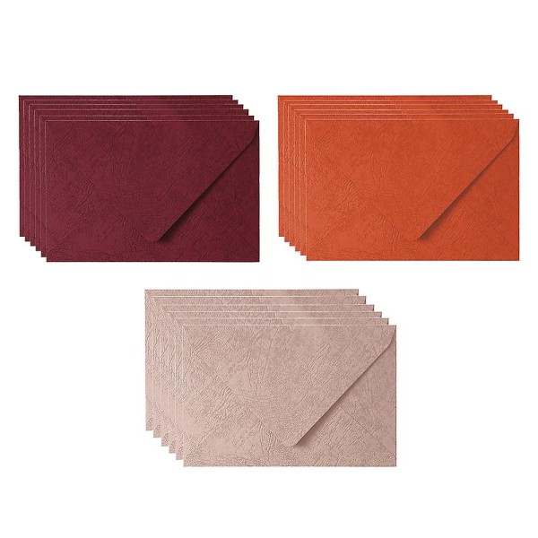 18 stk konvolutter, 16,5*11 cm, rosa+oransje+rød, kortkonvolutter, invitasjonskonvolutter, postkortkonvolutter