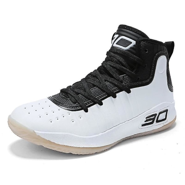 Basket, Sportskor white black 45