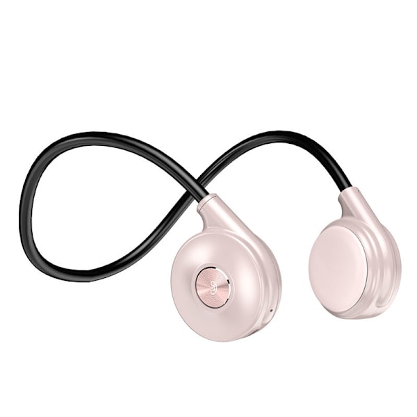Bone Conduction -kuulokkeet Niskapanta Kuulokkeet Langattomat urheilukuulokkeet - Vaaleanpunainen