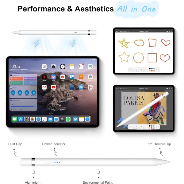 Kapacitiv penna för iPad