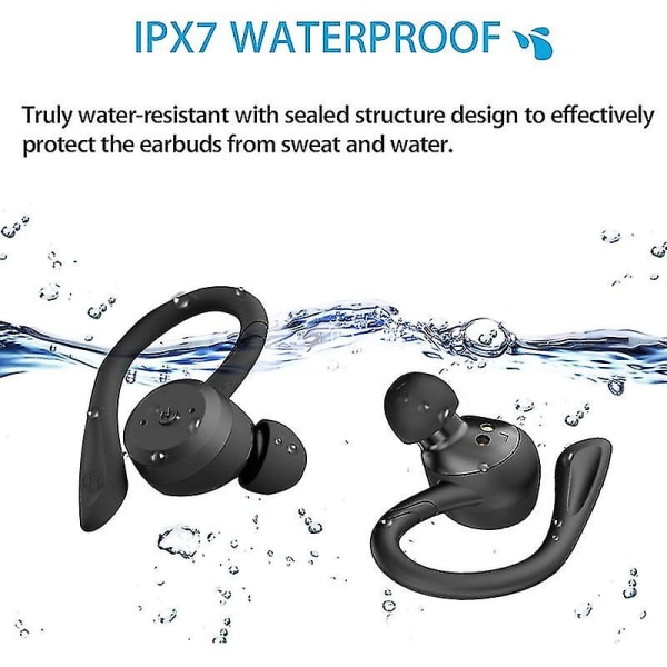 20 tuntia soittoaikaa uinti vedenpitävät Bluetooth kuulokkeet Tws Ipx7 in-ear stereot