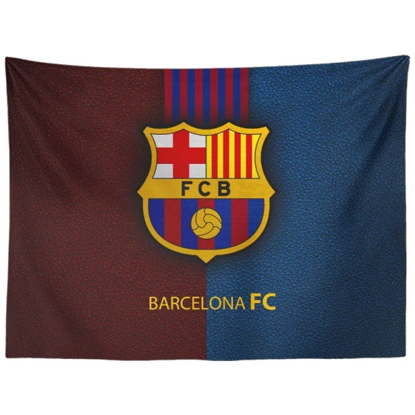 FC Barcelona-flagg ---Mål 150x130 cm.