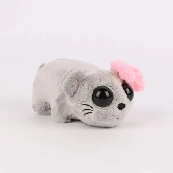 Søt og trist hamster plysjleketøy, trist hamster meme plysj med innebygd fiolinlyd - utstoppede dyr plysjleker for barn gutter jenter