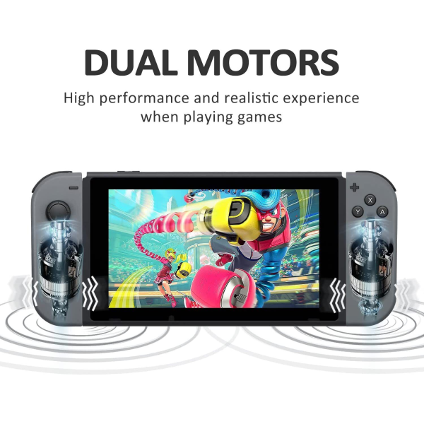 Nintendo Switch Joy Con Controller Neon Wireless Gamepad wit.