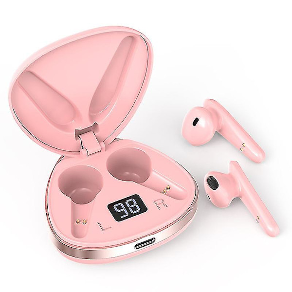 Tws Bluetooth-øretelefoner med LED-skærm Trådløse Bluetooth-øretelefoner Øretelefoner Vandtætte støjreducerende headsets
