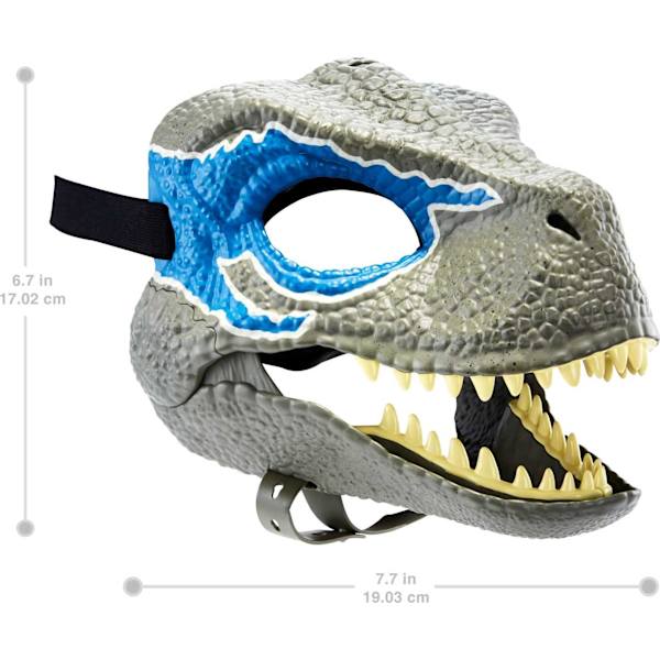 Dinosaurusten naamio Halloween-asuun, cosplay-juhliin ja naamiaisiin