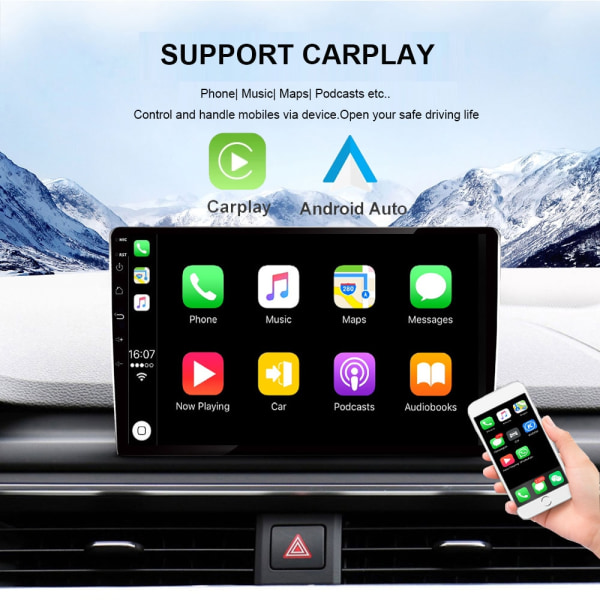 Android 10 för Mitsubishi ASX 2010-2016 Bilradio GPS Navigation Bil  Multimedia Player Frame Spport Camera (2G 32G)Carplay 683f | (2G  32G)Carplay | Fyndiq