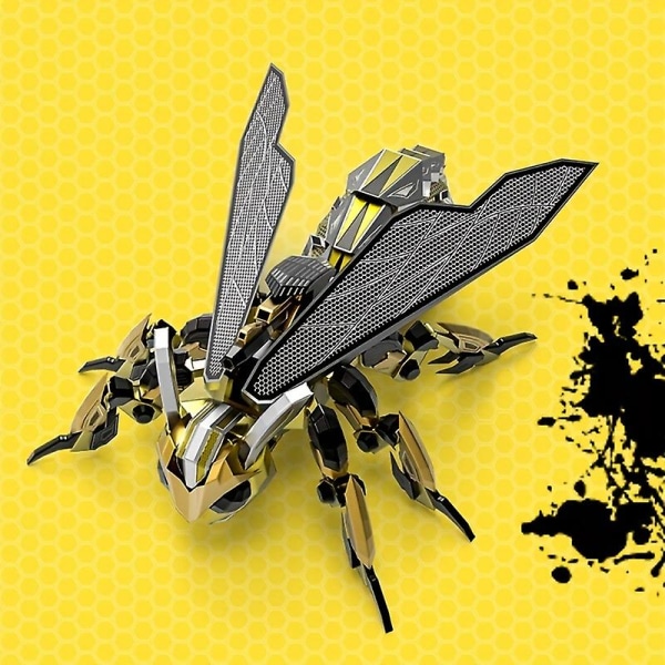 Bumblebee Bee älykäs malli aikuisten vaikeusasteinen käsin koottu dekompressiolelu metallipalapeli