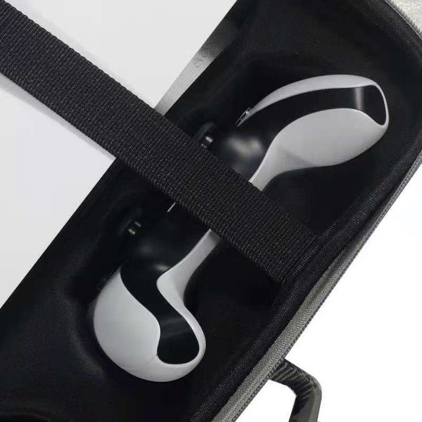 2023 Ny Hot Travel-ryggsäck för PS5-konsol, tillbehör, skyddsväska case kompatibel med headset, 2 spelskivor, PS5-kontroll grey