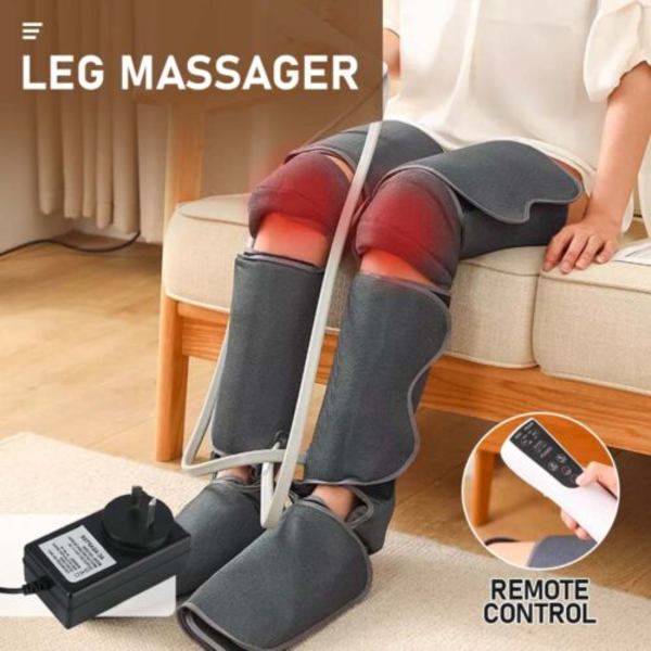 Hela Ben Vadfot Massager Luftkompressionsstövlar Cirkulation & Avslappning