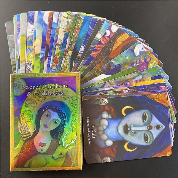 Tarot Sacred Mothers Goddesses Oracle Magic Board Card Game English Di 78PCS MTT06