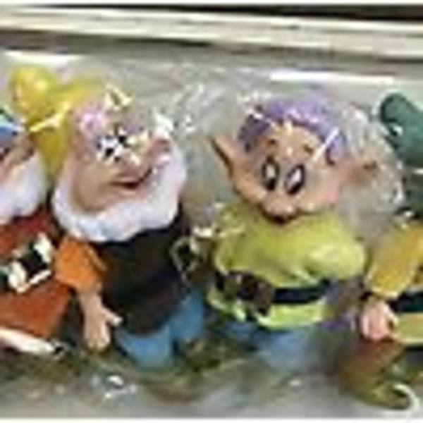 7 pakkaus Disneyn Lumikki ja seitsemän kääpiötä toimintahahmolelu 15 cm prinsessa PVC-nukke