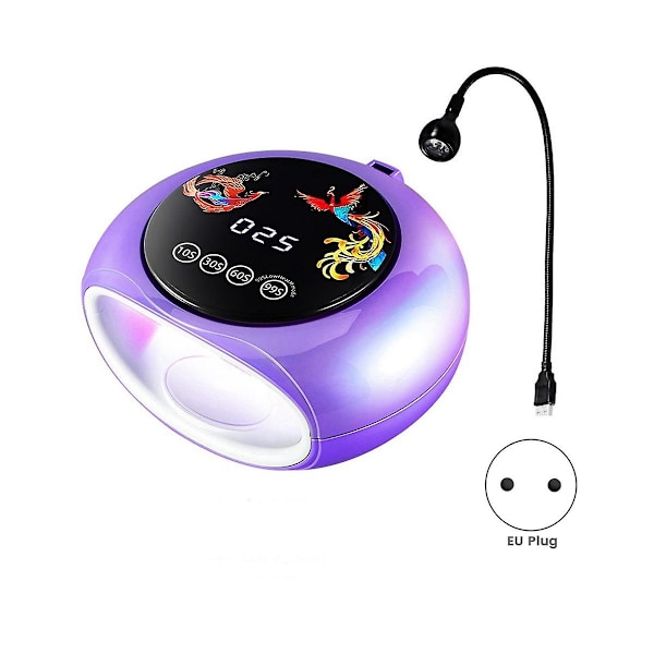 660nm bølgelængde rødt lys Led manicure lampe høj effekt 360 grader ultraviolet hærdende manicure lampe