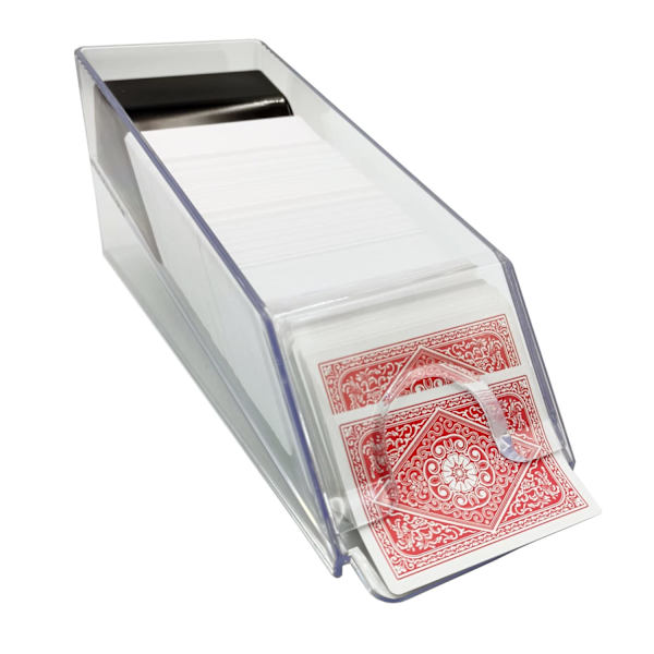 6 Deck Clear Blackjack-jakokenkä (29,2 cm * 10 cm * 10,5 cm)