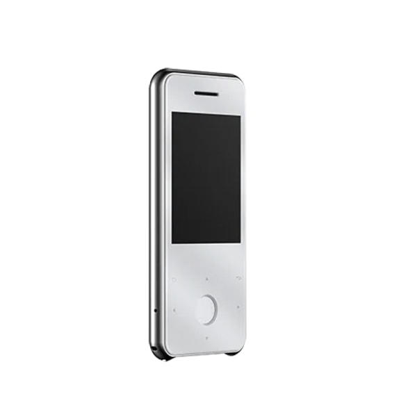 Bärbar MP4 förlustfri ljudkvalitet Musik Digital ljudspelare Musikspelare Mini Support Musik Mp3-spelare White 16GB