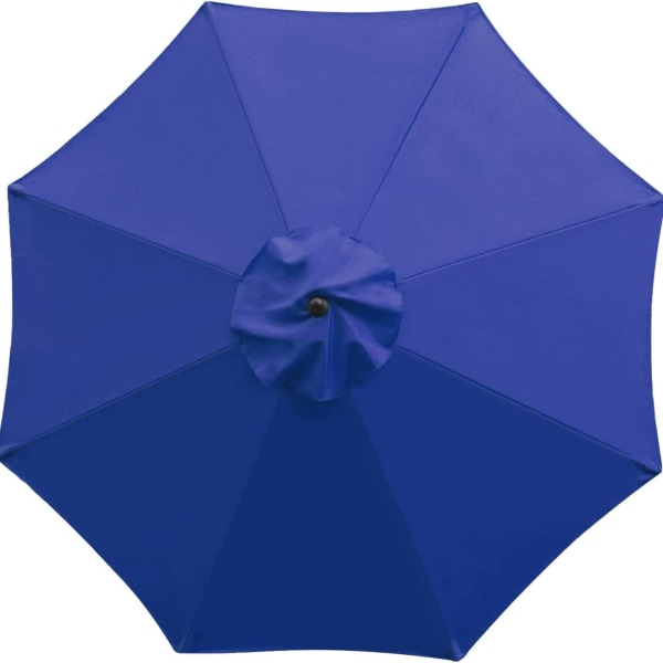 Reserveparasolloverflategårdsparasoll, utendørs parasoll, diameter 3,0 m * 8 ribber, uten stativ Khaki