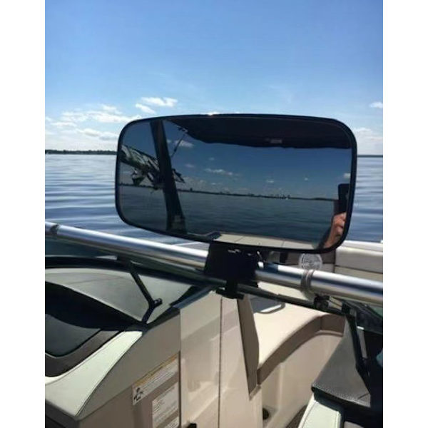 1 stk Universal Marine Bakspejl, Til Skibåde Ponton Båd Vandsport Vandscooter Surfspejl