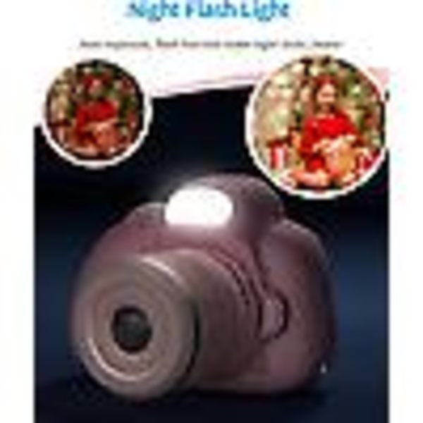 Barnkamera, leksaker för 3-8 år gamla flickor Pojkar, 2,4 tums Ips-skärm, LED-blixt, 32g SD-kort ingår