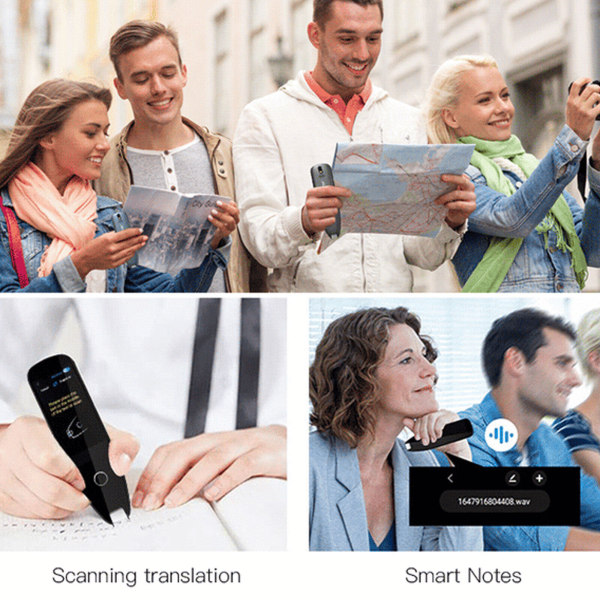 Smart Scan Translation Penna Text Reading Pen 112 språköversättare Enhet Ny black