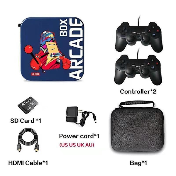 Plug And Play Hd Retro Videospillkonsoll Emulator Konsoll Arcade Box Rabatt