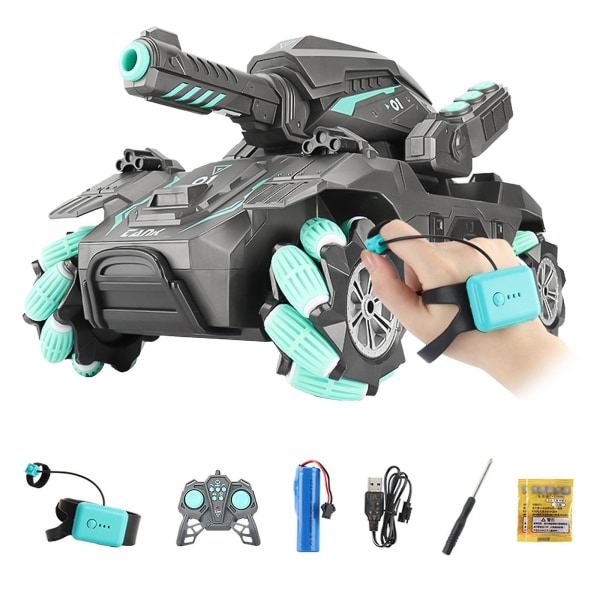 Tank Gesture Sensor Legetøj Genopladeligt batteri Tank børnelegetøj