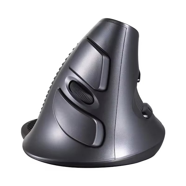 Trådløs lodret mus Ergonomisk mus med 3 justerbare Dpi (800-1200-1600 Dpi) 6 knapper