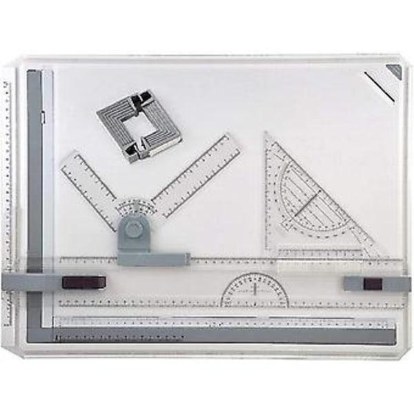A3 set, tekniskt ritbord metriskt 51*37 cm, justerbart