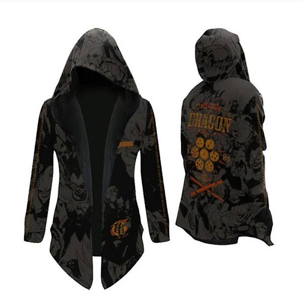 World Of Warcraft Demon Slayer Akatsuki Hokage Assassin Windbreaker pitkä takki Plus Velvet Teen Game -oheisvaatteet As shown12 XXXLWorld of Warcraft