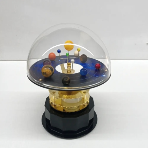 Solar System Planet Motion Desk Ornament Rotation Swing Balance Globe Ball Toimistopöydän koristelelu colorful