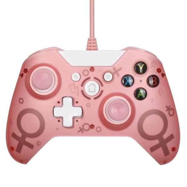 Gamepad Wired Gamepad Game Controller-rosa