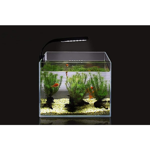 Ultraohut led-valo pieneen akvaarioon, miniakvaariopihtilamppu 24 ledillä