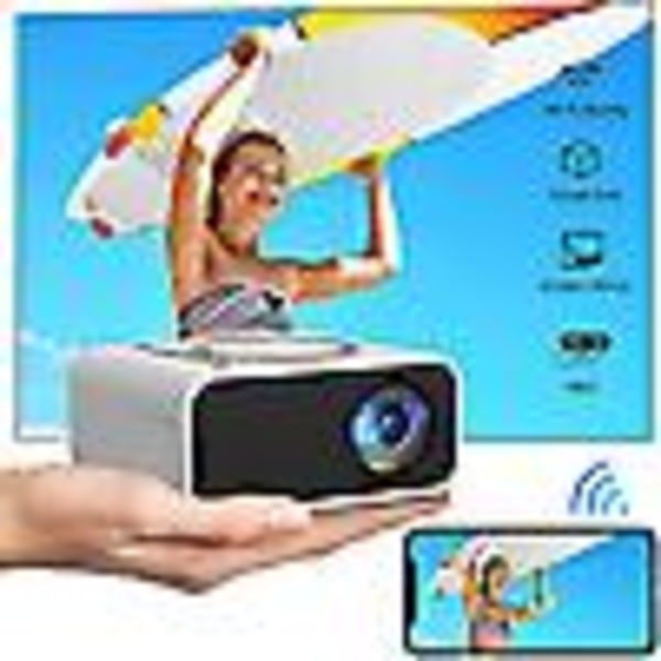 Projektor 1080p 3d Led Mini Wifi Video Hemmabio