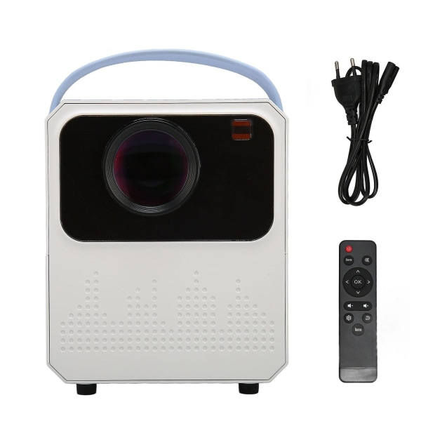 Miniprojektor Bærbar 1080p 4k Wifi Bluetooth 6000 Lm Video Filmprojektor til Ps4 Smartphone
