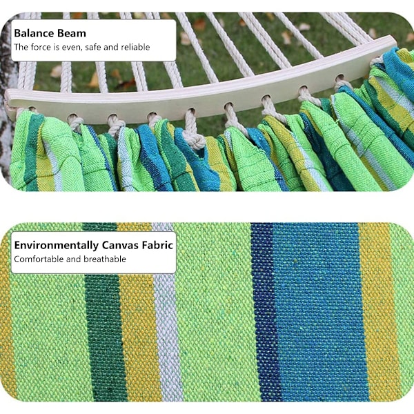 Puutarha riippumatto tyylikkäillä hapsuilla Makrame riippumatto sänky terassille, pihalle.Camping sisä- ja ulkopuutarha riippumatto keinu matkalaukulla COLOR